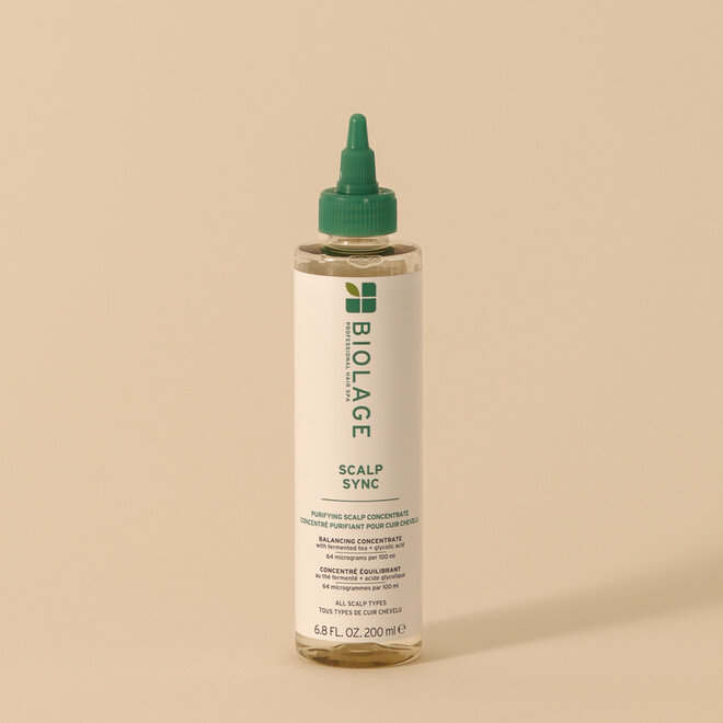 Routine cuir chevelu sec & sensible Scalp Sync