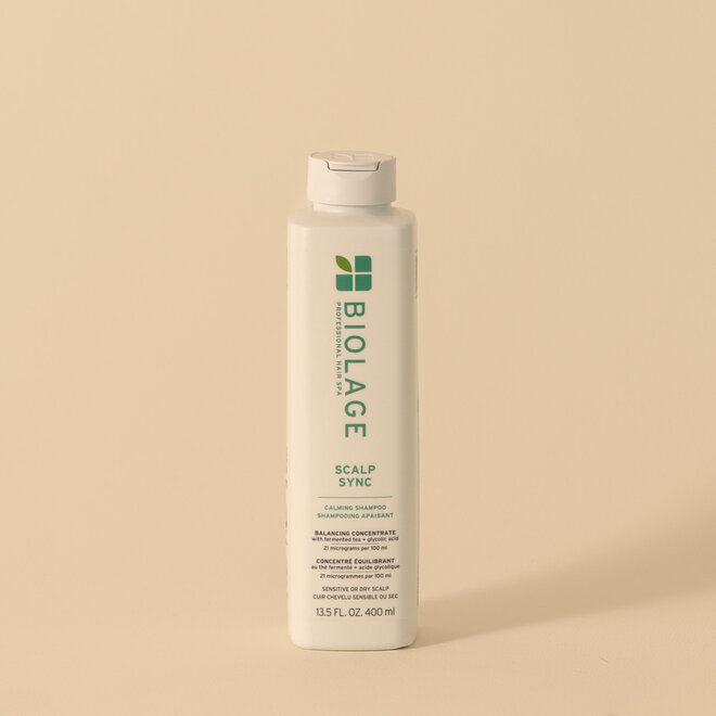 Routine cuir chevelu sec & sensible Scalp Sync