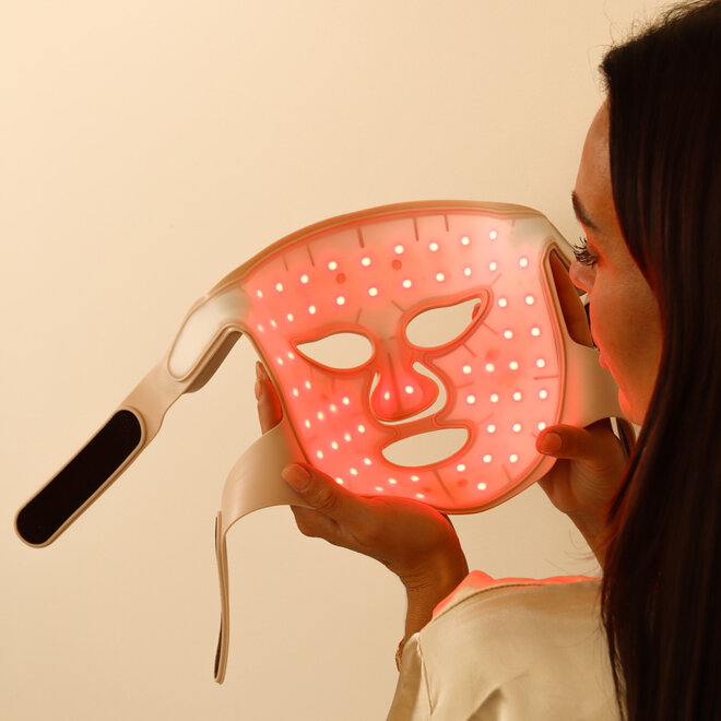 Masque LED pour le visage - Beige