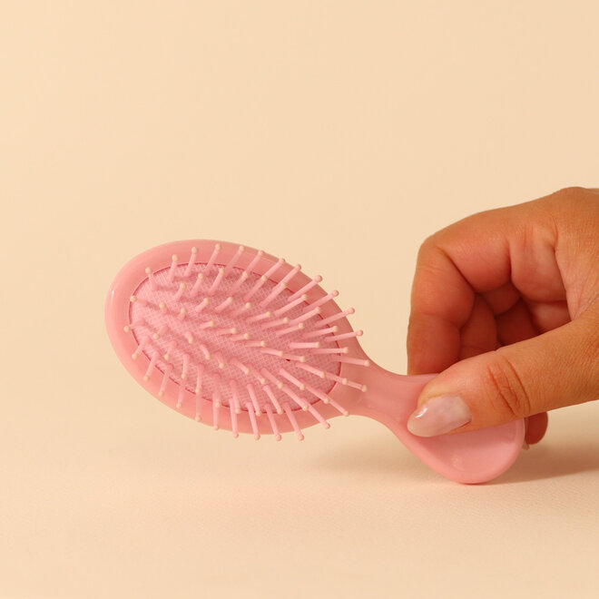 Mini brosse - Rose