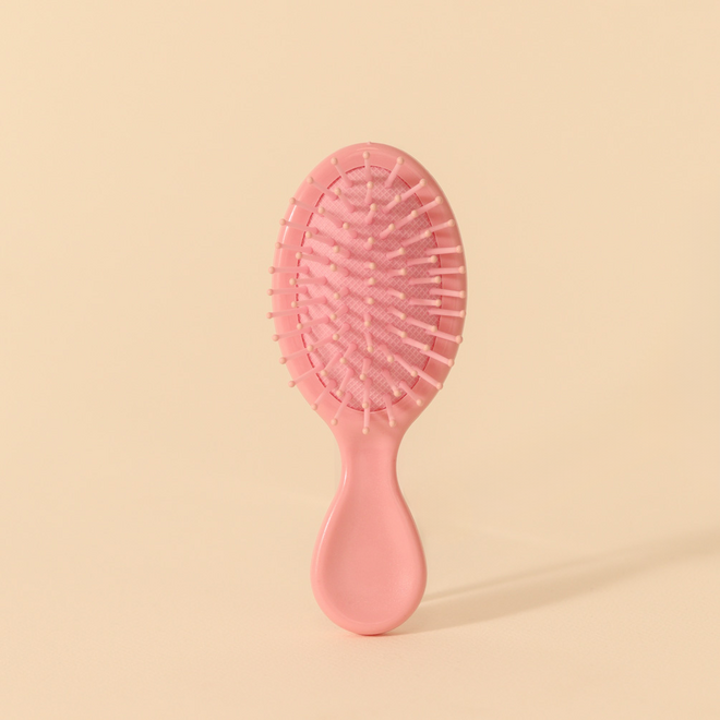 Mini brosse - Rose