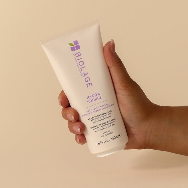 Crème sans rinçage quotidienne Hydra Source