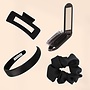 CADEAU: Ensemble pour cheveux noir