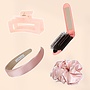CADEAU: Ensemble pour cheveux rose