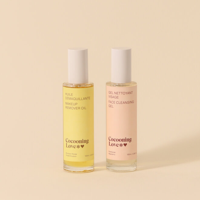 Coffret des Fêtes - Duo Nettoyant gel et Huile pour le visage