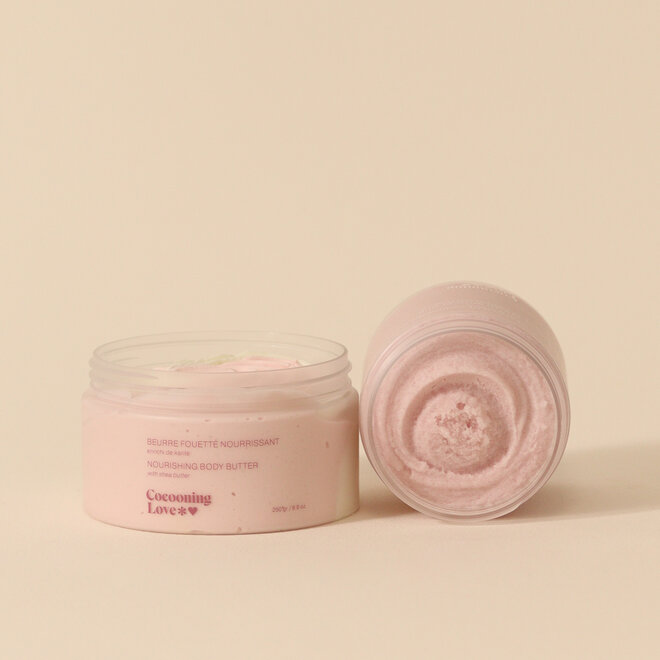 Coffret des Fêtes - Duo Beurre fouetté et Exfoliant Pêche & Framboise