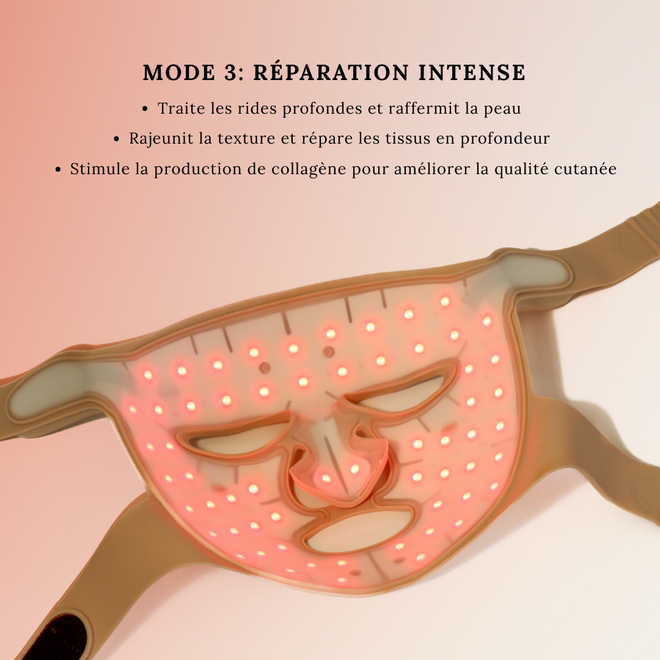 Masque LED pour le visage