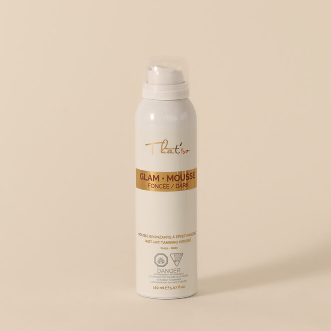 Autobronzant en mousse Glam Body Dark - 150ml