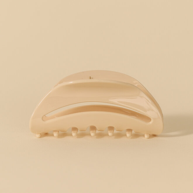 Pince à cheveux Croissant - Ivoire