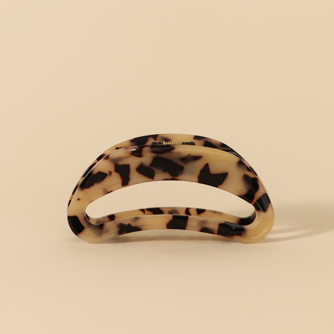 Pince à cheveux demi-lune - Tortoise