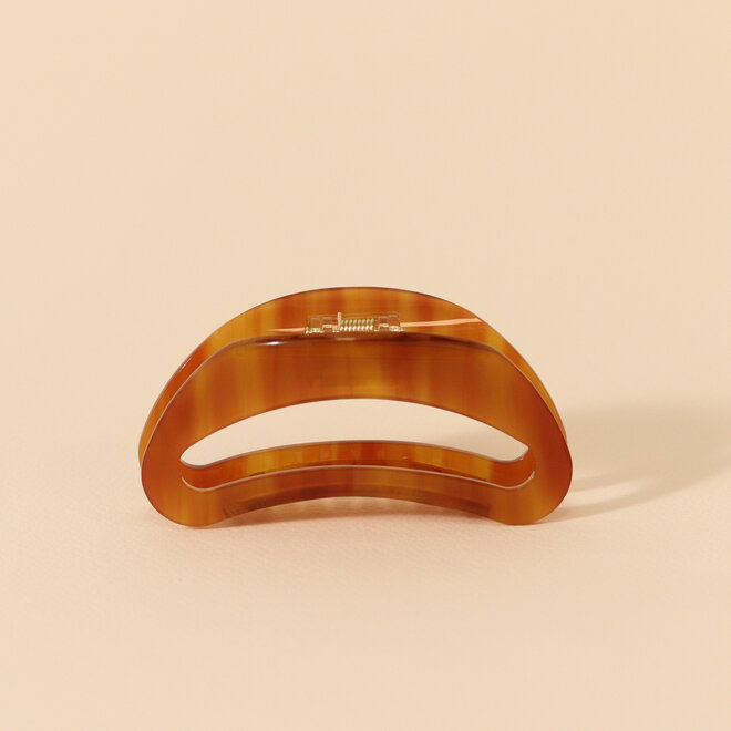 Pince à cheveux demi-lune - Sable