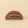 Pince à cheveux Croissant - Taupe