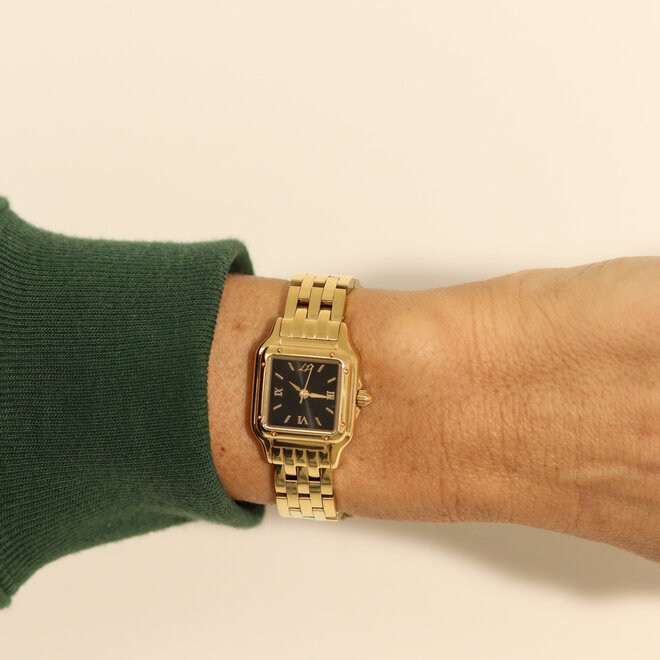 Montre La Moderne Noir - Or