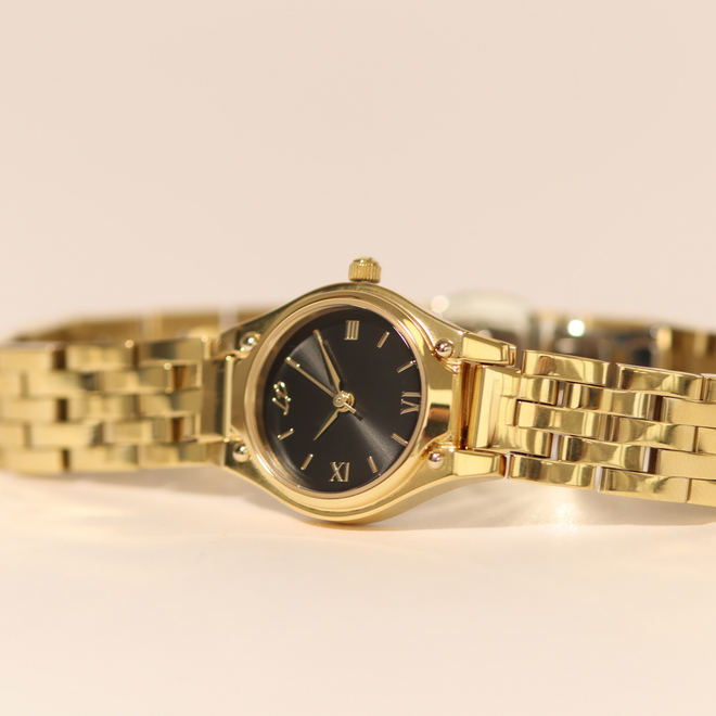 Montre La Classique Noir - Or