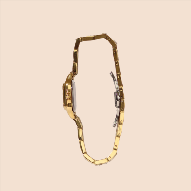 Montre La Moderne Blanc perlé - Deux tons