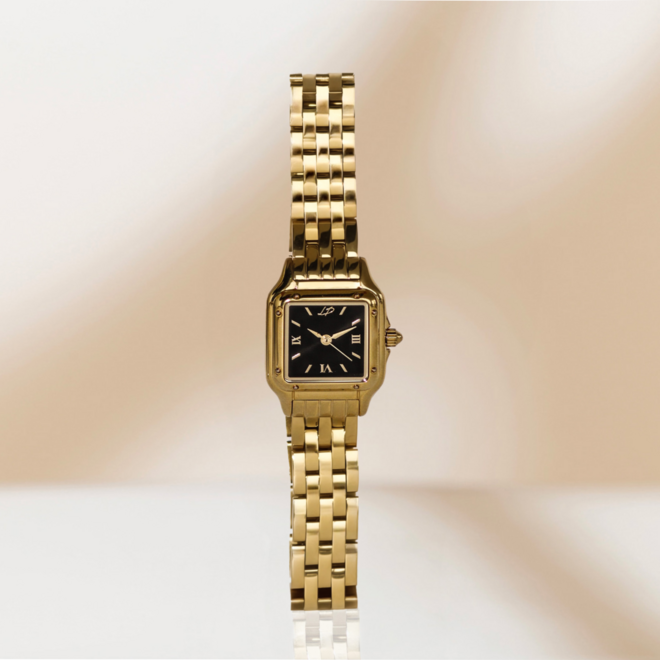 Montre La Moderne Noir - Or