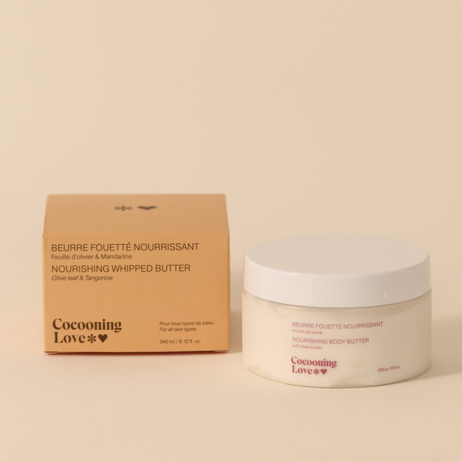 Beurre fouetté Feuille d'olivier et Mandarine - 250g