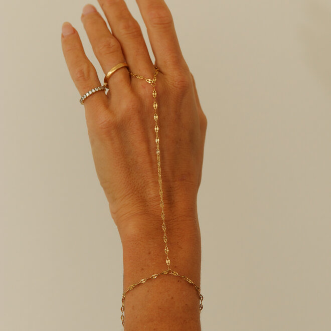 LP Bijoux HO25 - Chaine de main Paros -