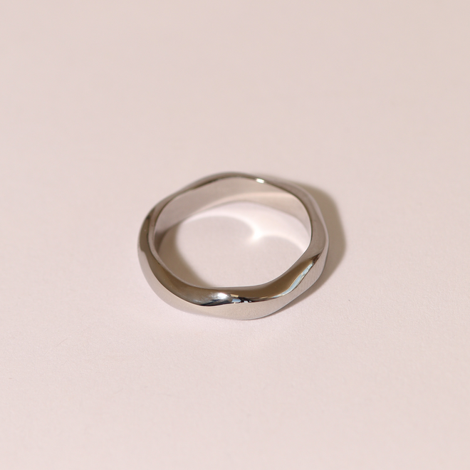 Bague Zelos Médium - Argent