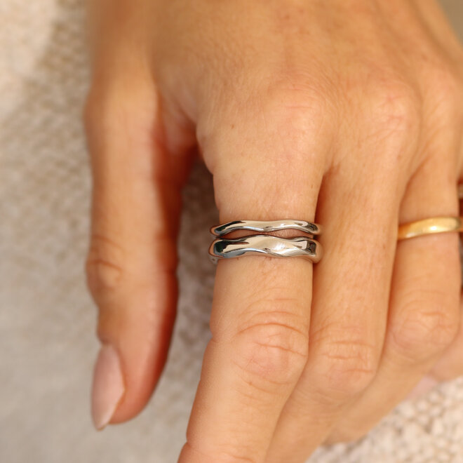 Bague Zelos Médium - Argent