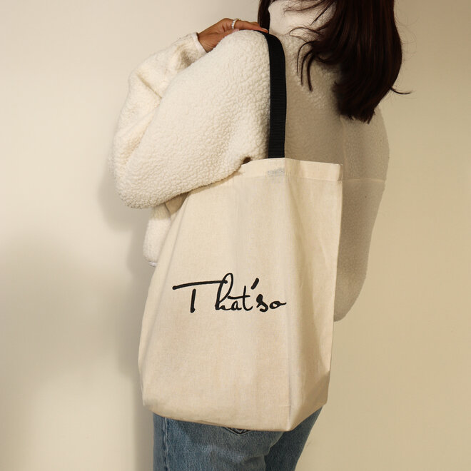 Sac réutilisable en coton recyclé