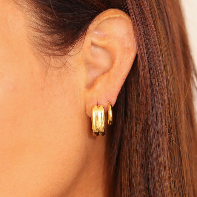 Boucles d'oreilles Mady - 15mm