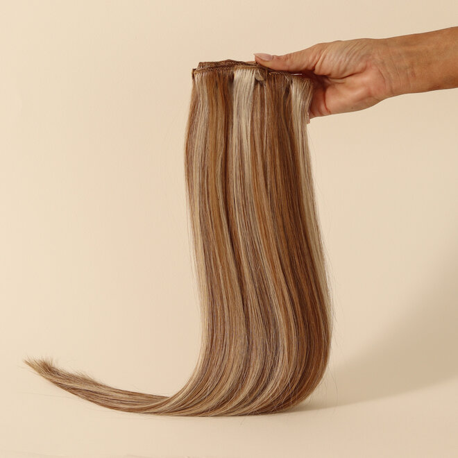 Blond Polaire Balayage Châtain #10/613 - Extensions à clips 20''
