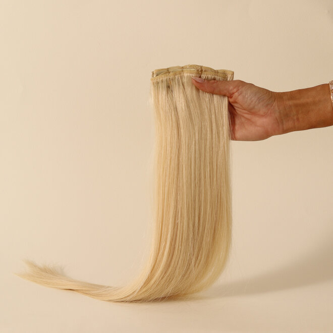 Blond Polaire #60 - Extensions à clips 20''