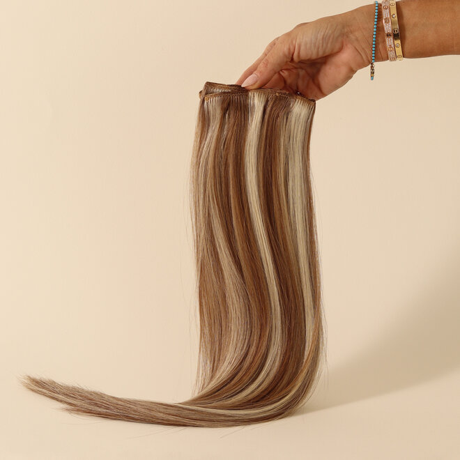 Blond Balayage Caramel #6/22 - Extensions à clips 20''