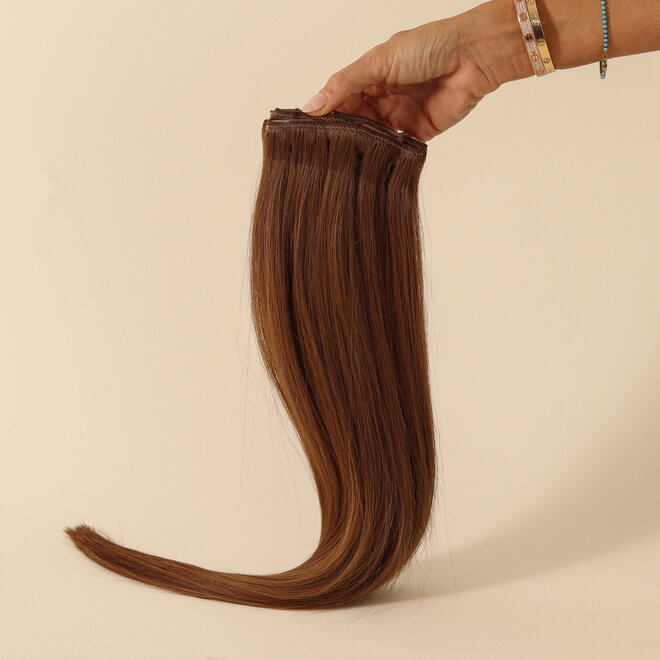 Brun Pâle #6 - Extensions à clips 20''