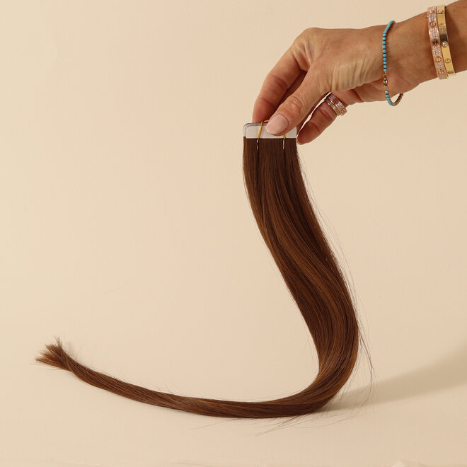 Brun Pâle #6 - Extensions à bandes adhésives 20'' & 24''
