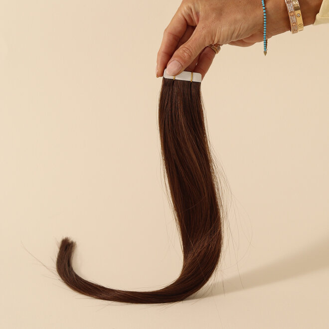 Walnut Brown #3 - Extensions à bandes adhésives 20''