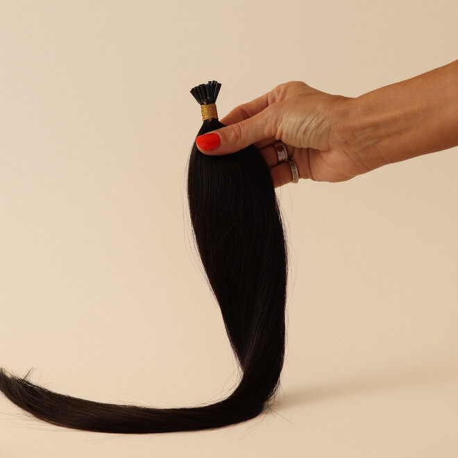 Brun Noir Chaud #2A - Extensions à micro-anneaux 20"