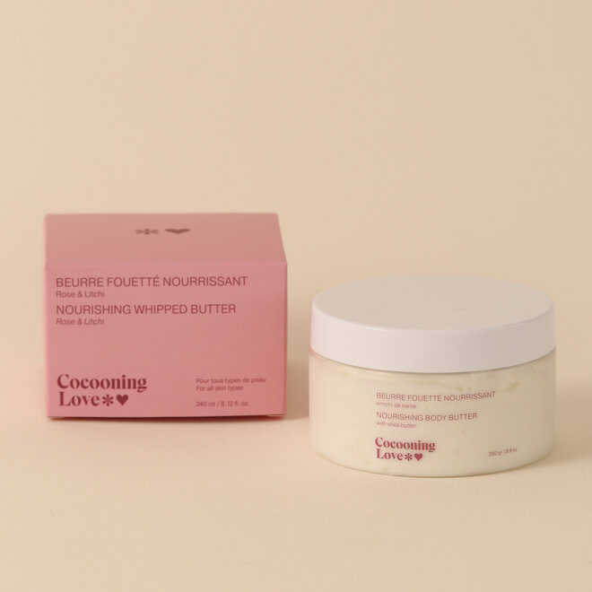 Beurre fouetté Rose & Litchi - 250g