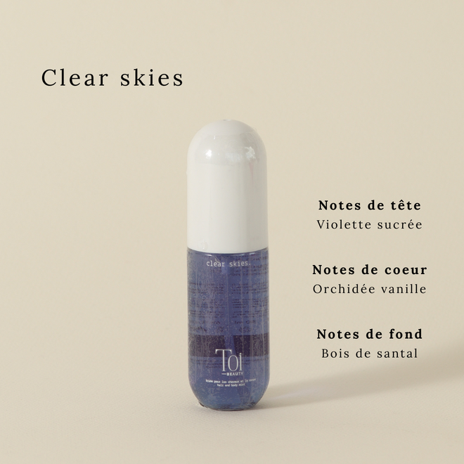 Brumes Cheveux et Corps Format Voyage - 50ml