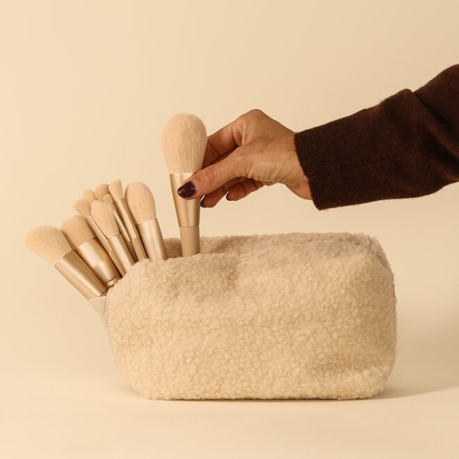 Ensemble de 10 pinceaux avec pochette