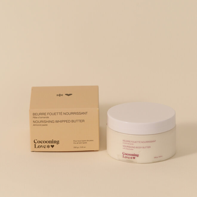 Beurre fouetté pâte d'amande - 240ml