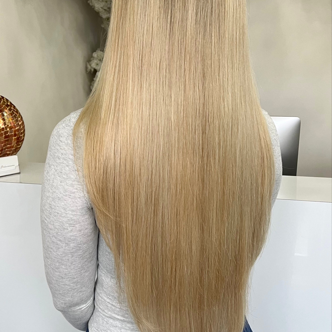 Blond Balayage Doré #27/613 - Extensions à bandes adhésives 20'' & 24''