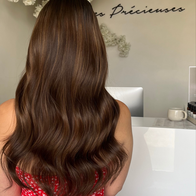 Brun Noisette #2 - Extensions à bandes adhésives 20'' & 24''