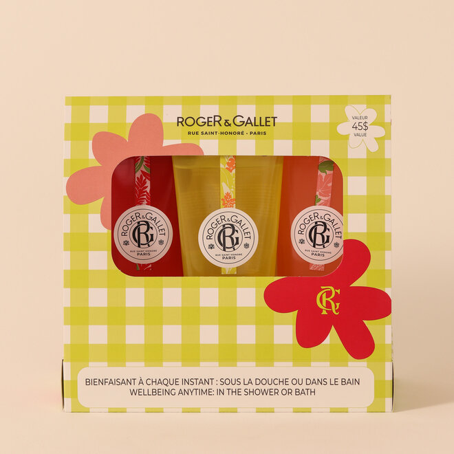 Coffret trio de gels douche - 200ml