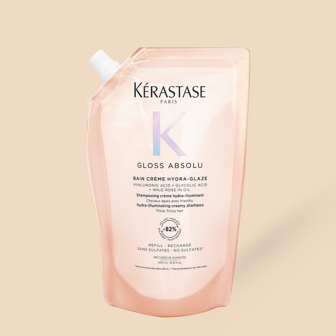 Pochette de recharge Bain Crème Hydra-Glaze - 500ml