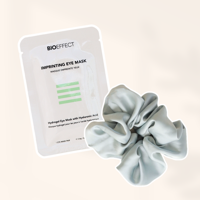 CADEAU: Masque yeux Bioeffect + Chouchou (Valeur de 23$)