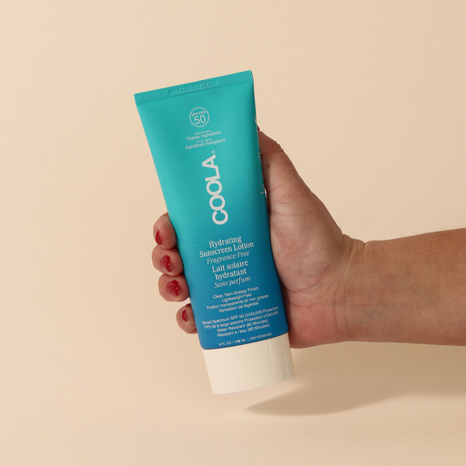 Lait solaire hydratant FPS 50 sans parfum - 148ml