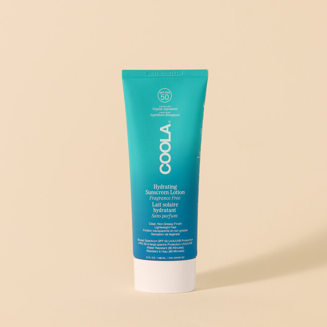 Lait solaire hydratant FPS 50 sans parfum - 148ml