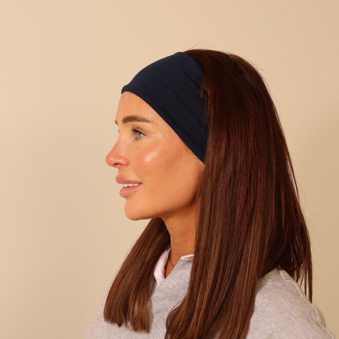 Bandeau extensible en coton pour cheveux