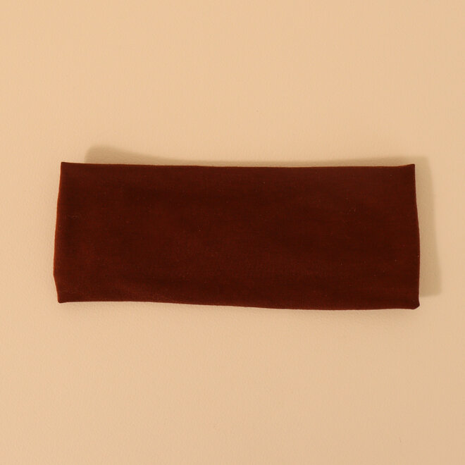 Bandeau extensible en coton pour cheveux