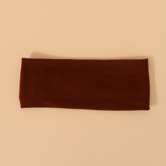 Bandeau extensible en coton pour cheveux