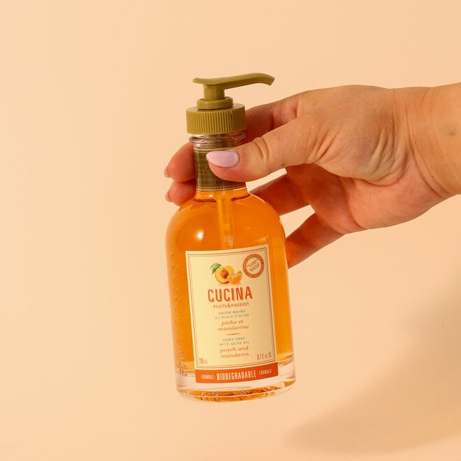 Savon à mains Pêche mandarine