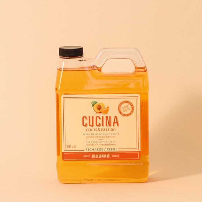 Savon à mains Pêche mandarine