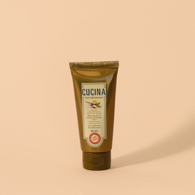 Beurre nourrissant pour les mains Fleur de sel & citron d'Amalfi - 60ml